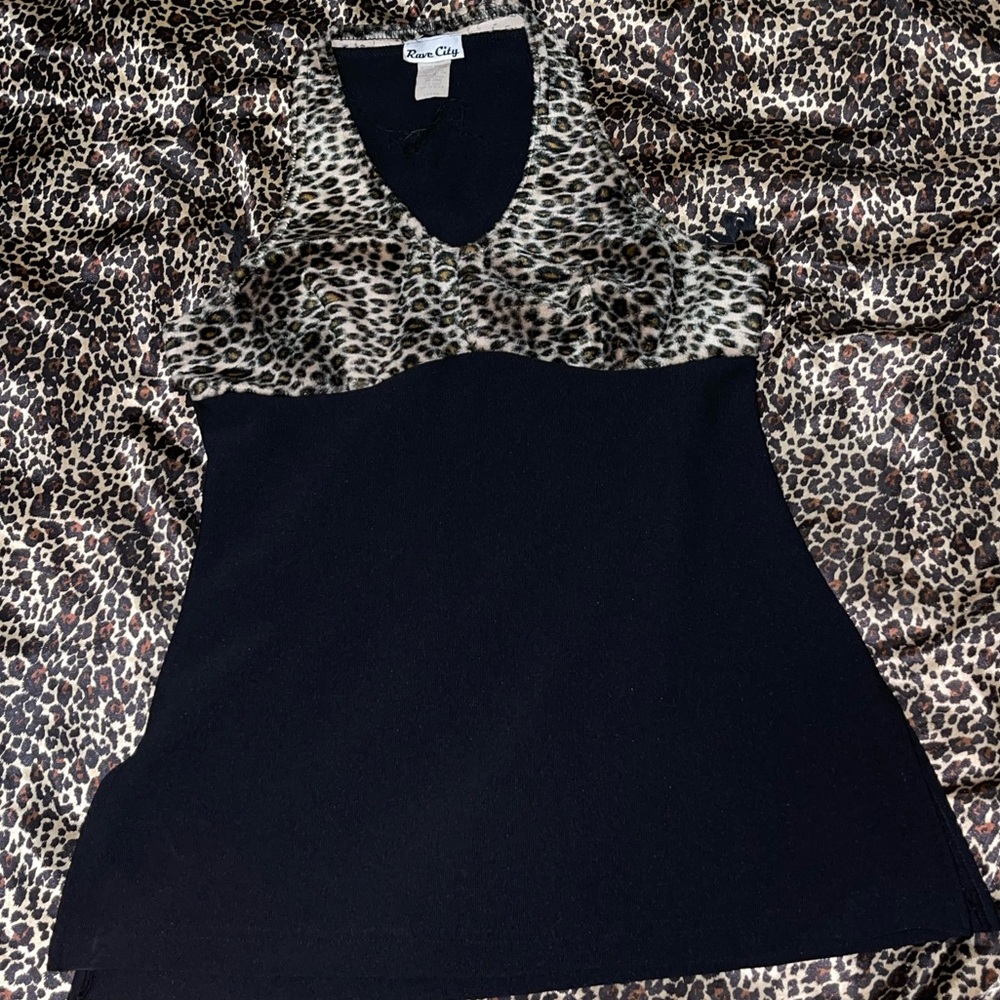 Rave City Long Tank/ Very Mini Dress